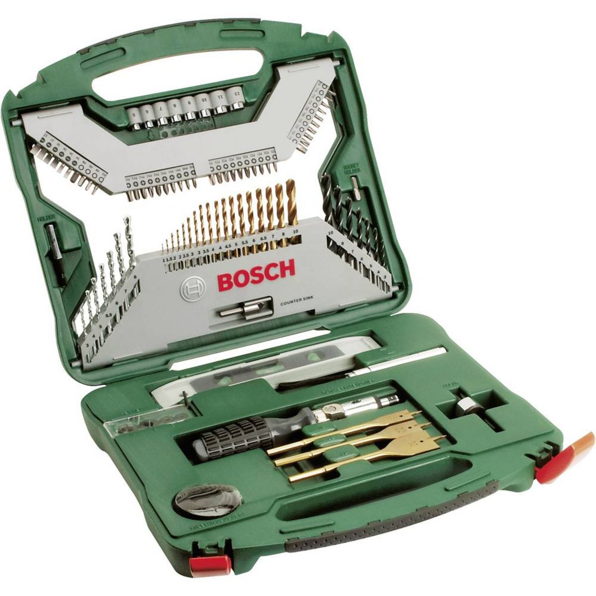 BOSCH Coffret X-Line nouvelle génération 100 pièces perçage & vissage