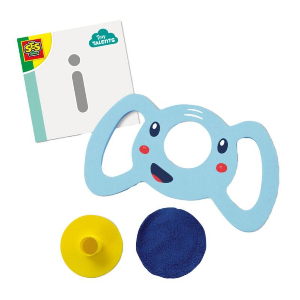 SES SES Tiny Talents Bubble Foam Elephant in Bath 13055