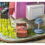ROBOTIME Robotime Kit de voiture miniature de bricolage Happy Camper
