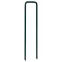 Voir la diapositive 4 : VIDAXL Clous pour gazon artificiel 100 pcs Forme de U Fer