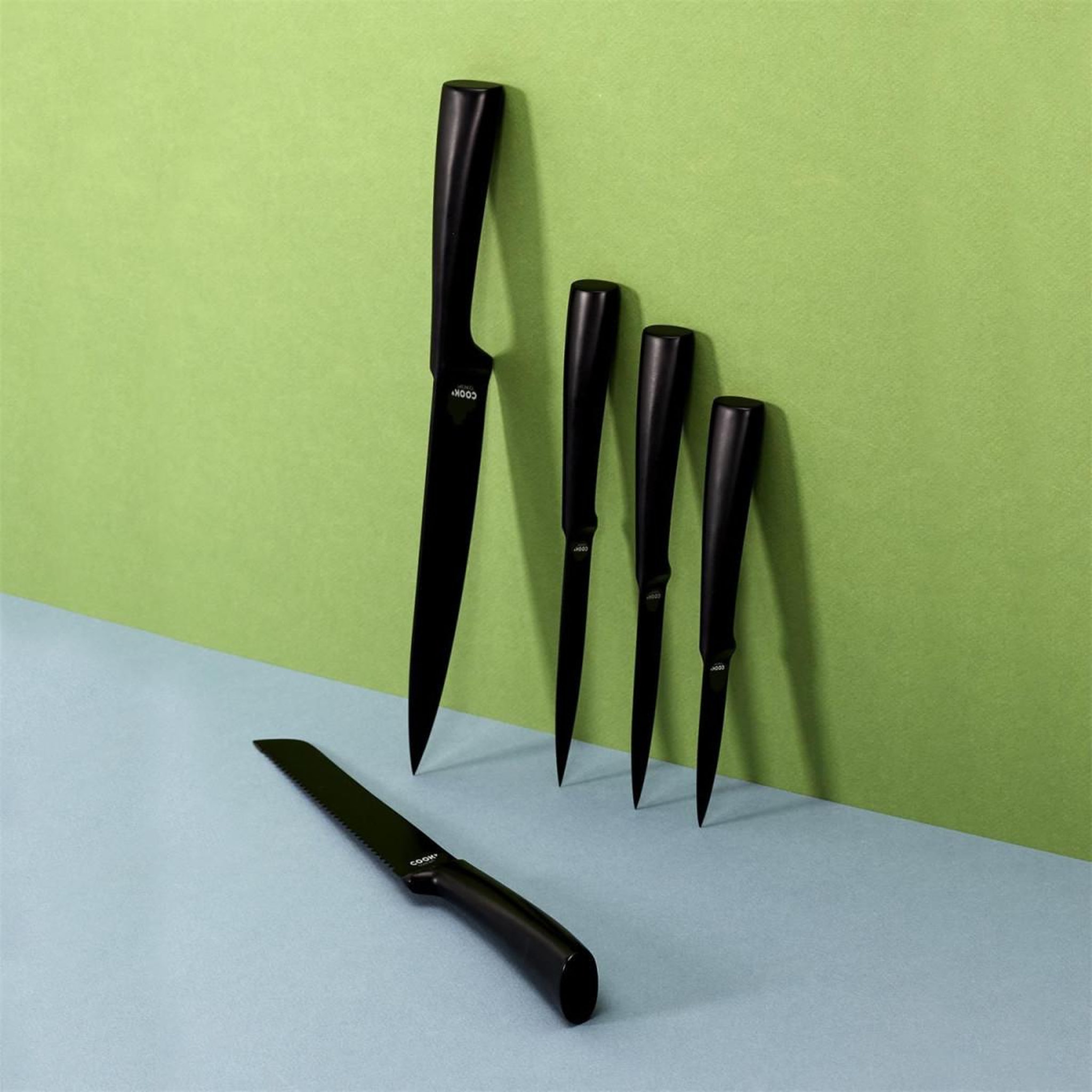 Voir la diapositive 3 : COOK CONCEPT Couteau à Pain en Inox  Allure  33cm Noir