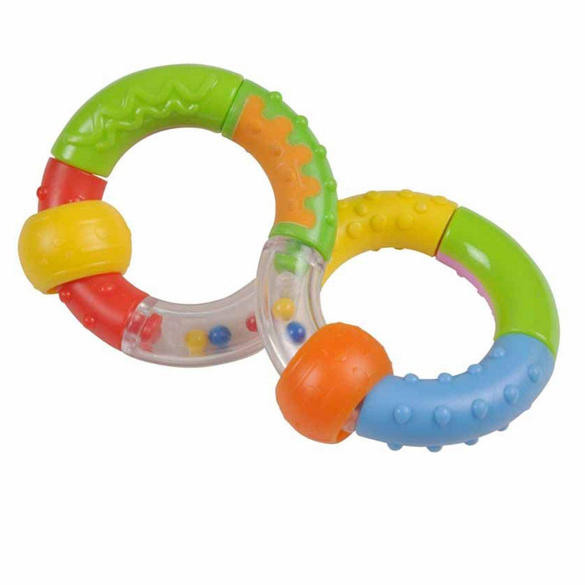 BEBE DOUCEUR Jouet d'Éveil pour Bébé  Twist  17cm Multicolore