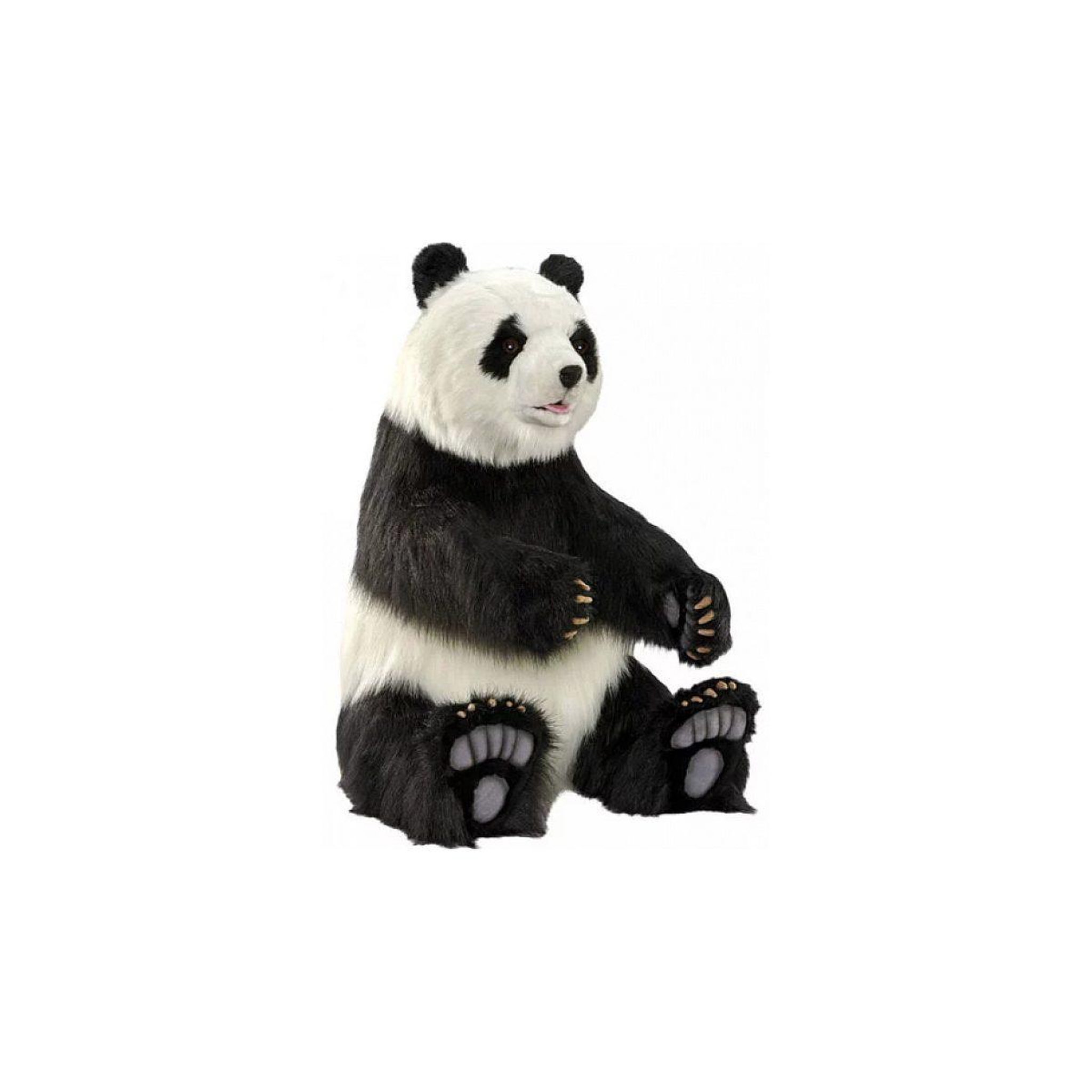 Hansa Hansa peluche geante panda assis 105 cm h 52cm l et 92 cm l