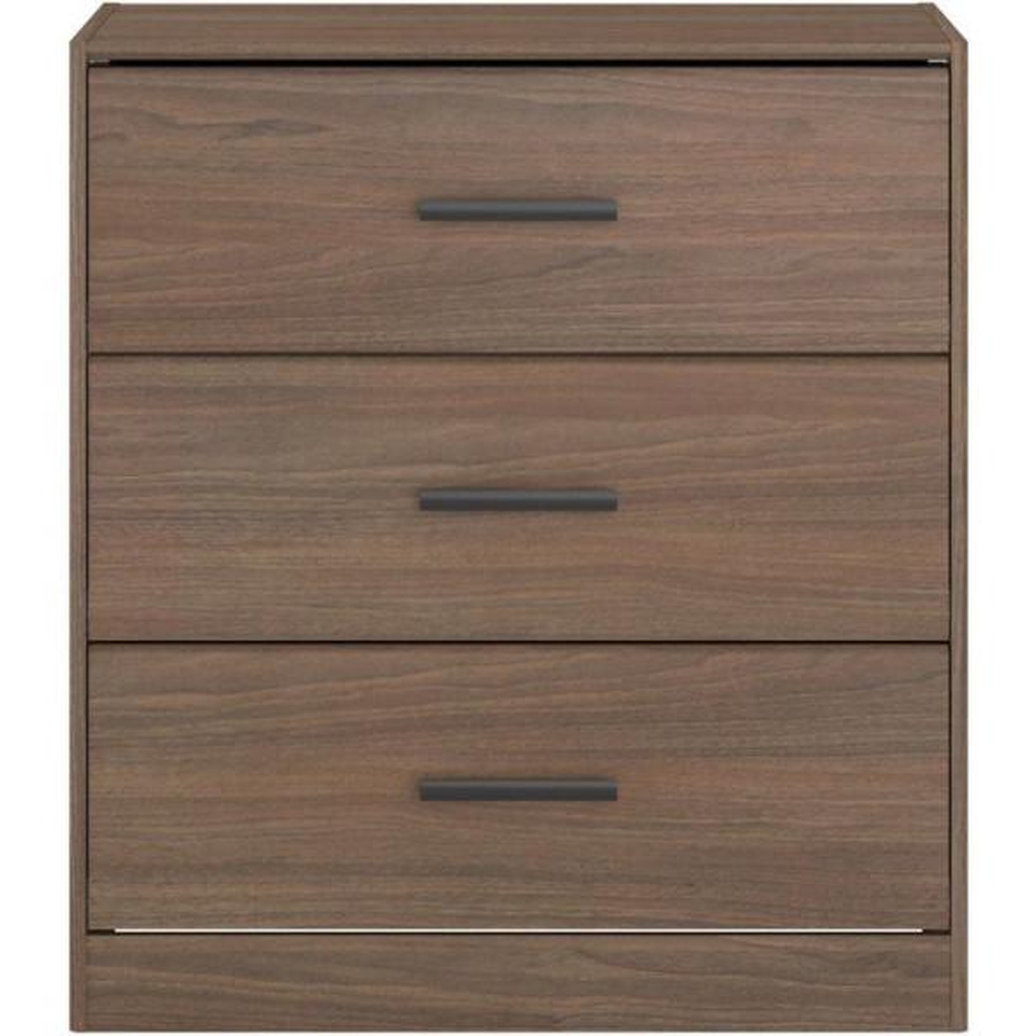 Voir la diapositive 6 : PARISOT Commode - AZUKA - 3 tiroirs - Orme torréfié - 80 x 44 x 88 cm - PARISOT