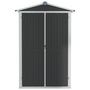Voir la diapositive 4 : VIDAXL Abri de jardin Anthracite 116x45x175 cm Acier galvanise