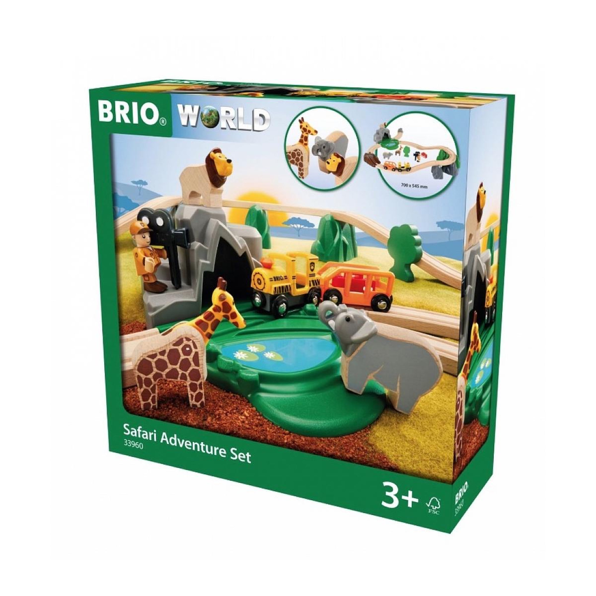 Voir la diapositive 1 : Brio 33960 Circuit reportage safari
