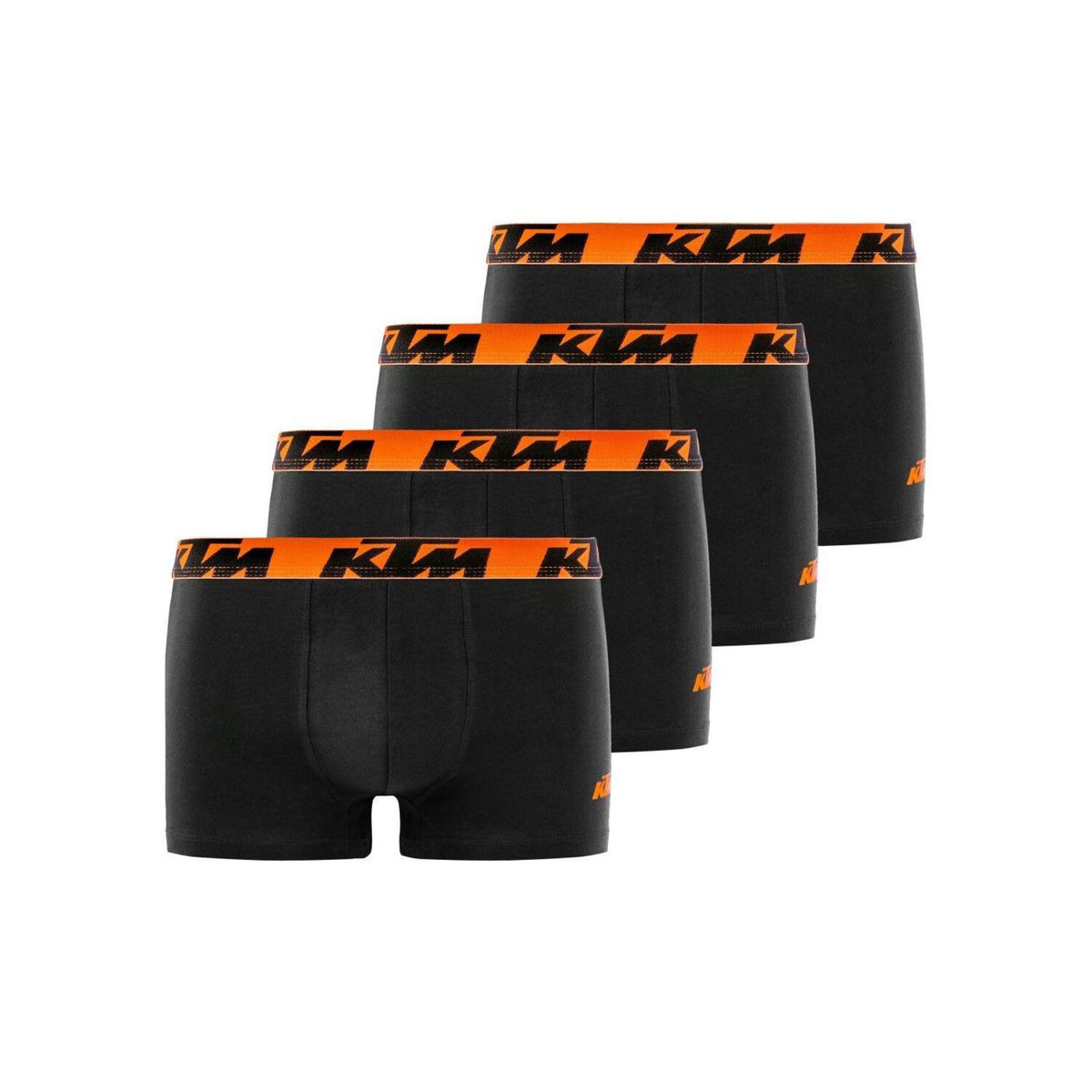 KTM Lot de 4 boxers en coton homme