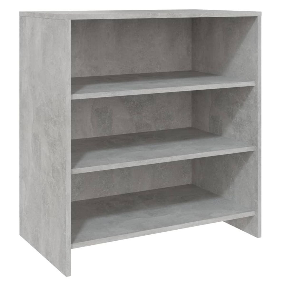 VIDAXL Buffet Gris beton 70x40,5x75 cm Bois d'ingenierie