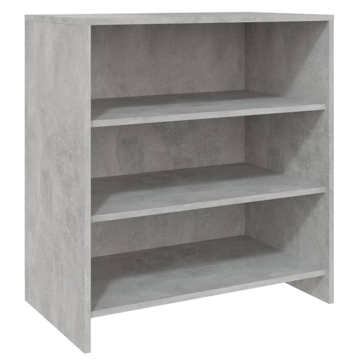 VIDAXL Buffet Gris beton 70x40,5x75 cm Bois d'ingenierie
