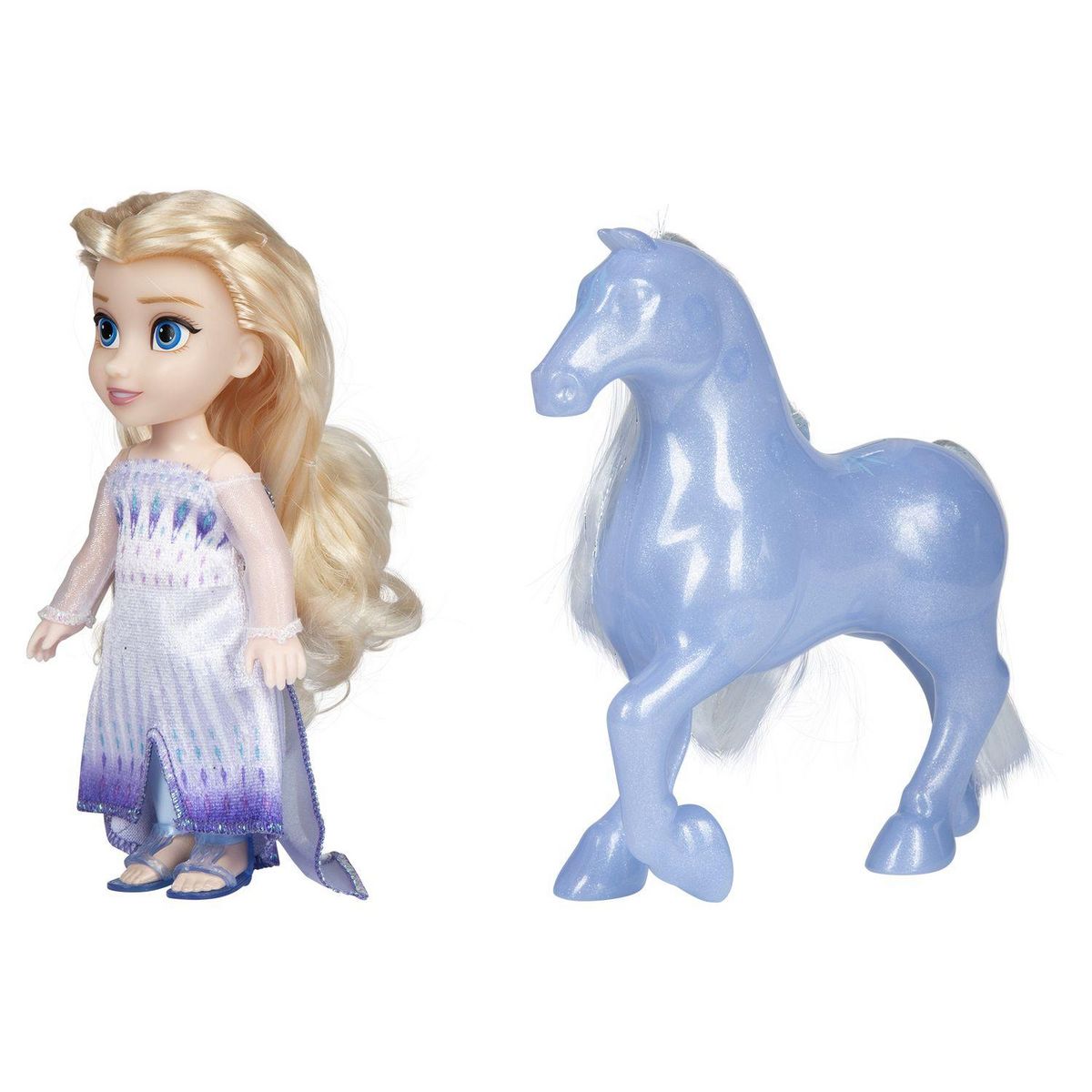 JAKKS PACIFIC Poupée Elsa et Nokk 15 cm - La Reine des Neiges 2