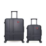 SWISS KOPPER SWISS KOPPER - LOT DE 2 - Valises grand format et cabine USTER. Coloris disponibles : Gris, Orange