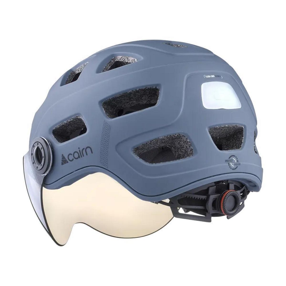 CAIRN Casque avec visière  Adulte Cairn Quartz Visor Led