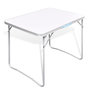 Voir la diapositive 1 : VIDAXL Table pliable de camping avec cadre metallique 80x60 cm