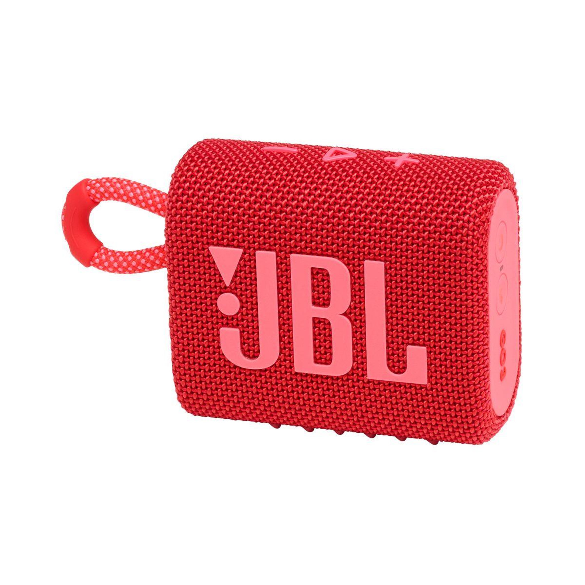 Voir la diapositive 1 : JBL Enceinte portable Go 3 Rouge