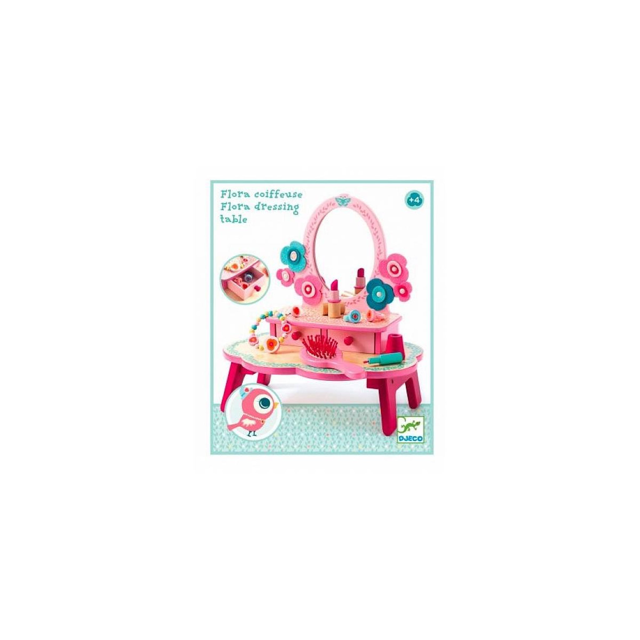 Voir la diapositive 2 : Djeco Flora coiffeuse Jeux imitation Coquetteries