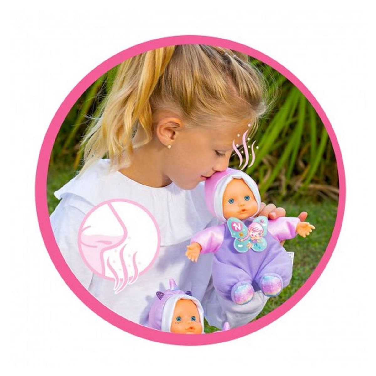 GP TOYS Poupon Nenuco pyjama Fantasy 25 cm Rose et Bleu 