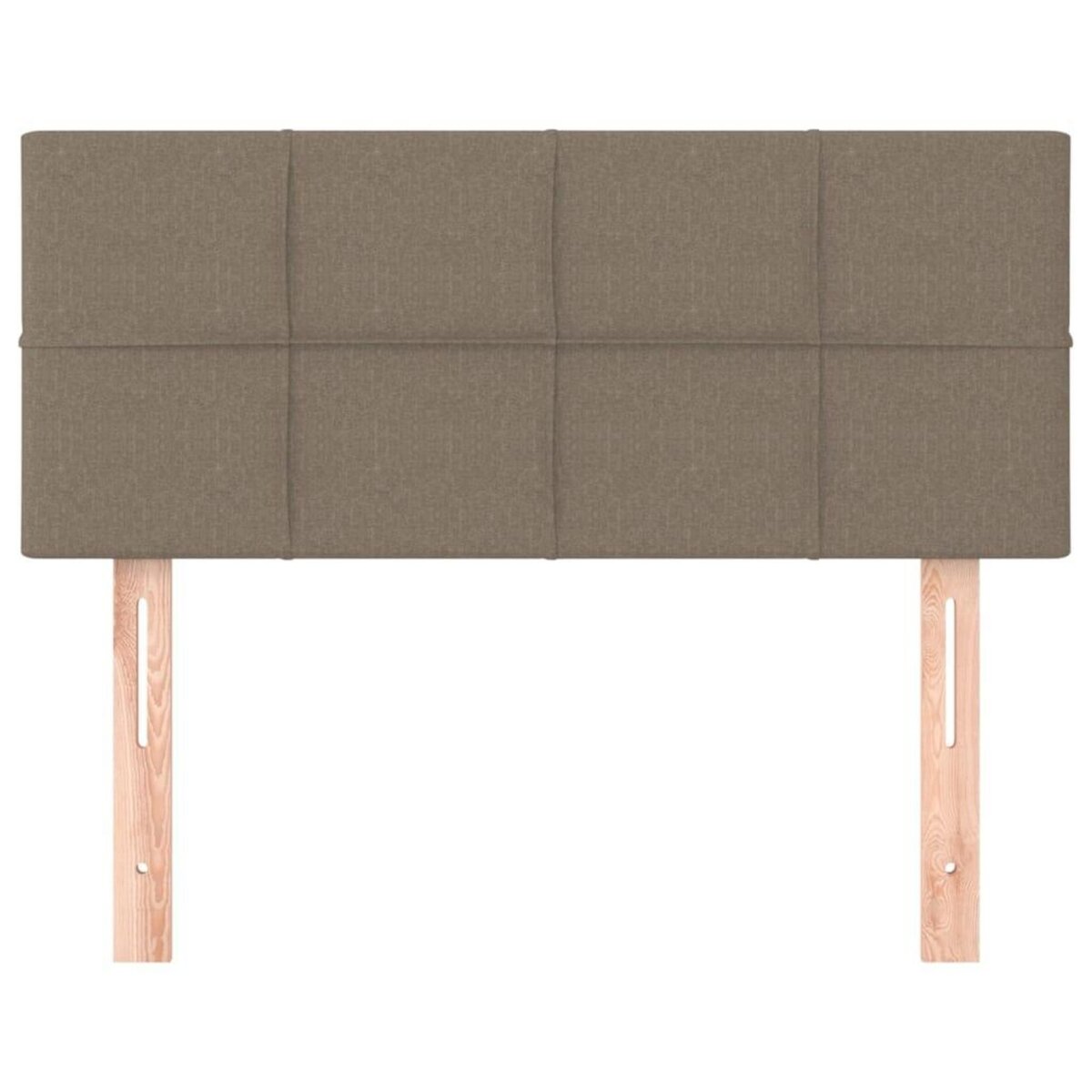 VIDAXL Tete de lit Taupe 90x5x78/88 cm Tissu