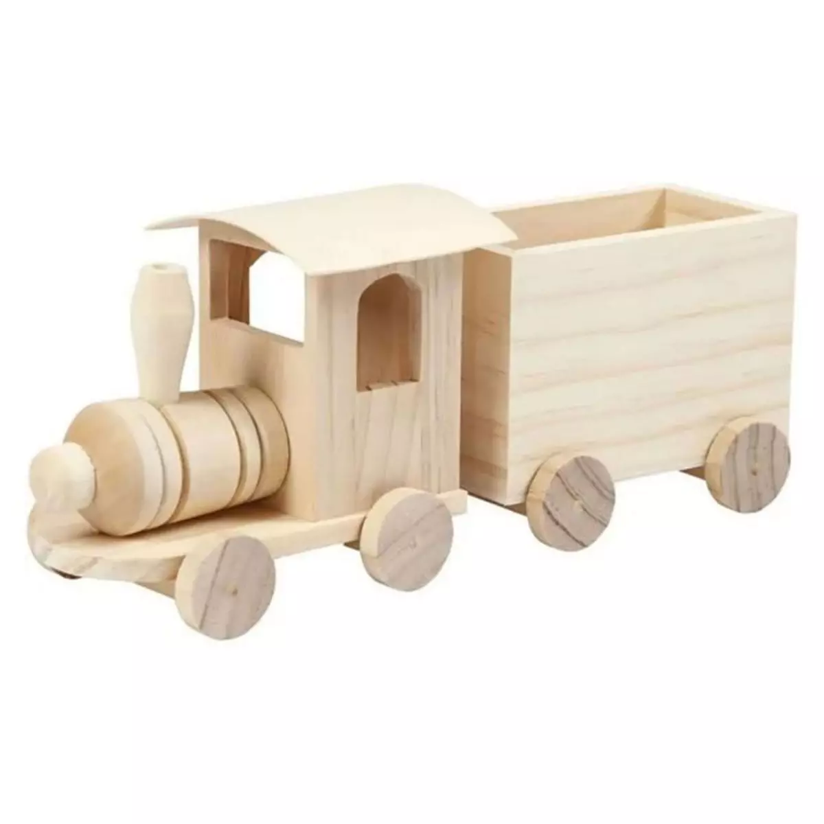 CREATIV COMPANY Creativ Company - Wooden Train with Wagon 57977