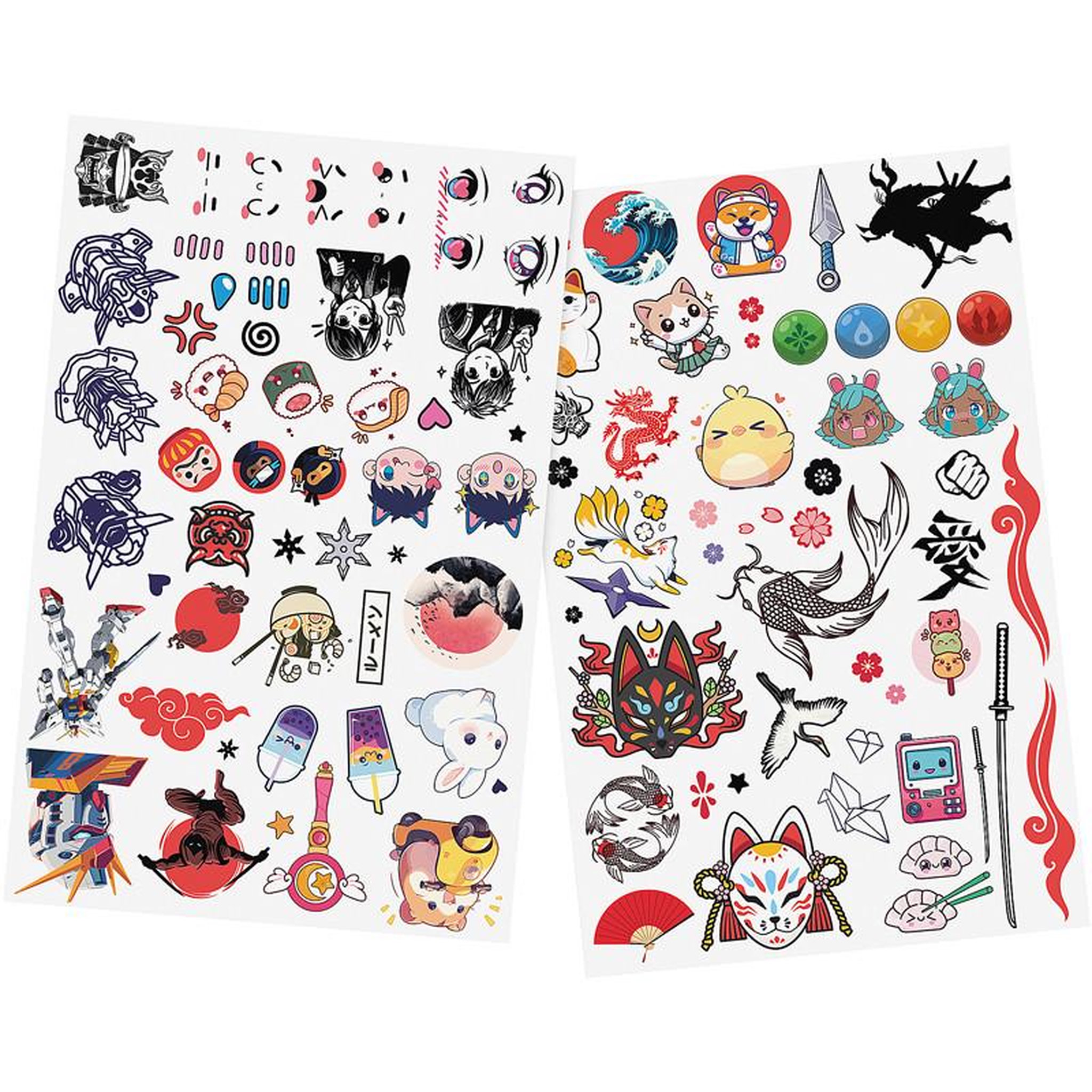 Voir la diapositive 2 : BUKI TATTOOS MANGA BUKI BUITA007