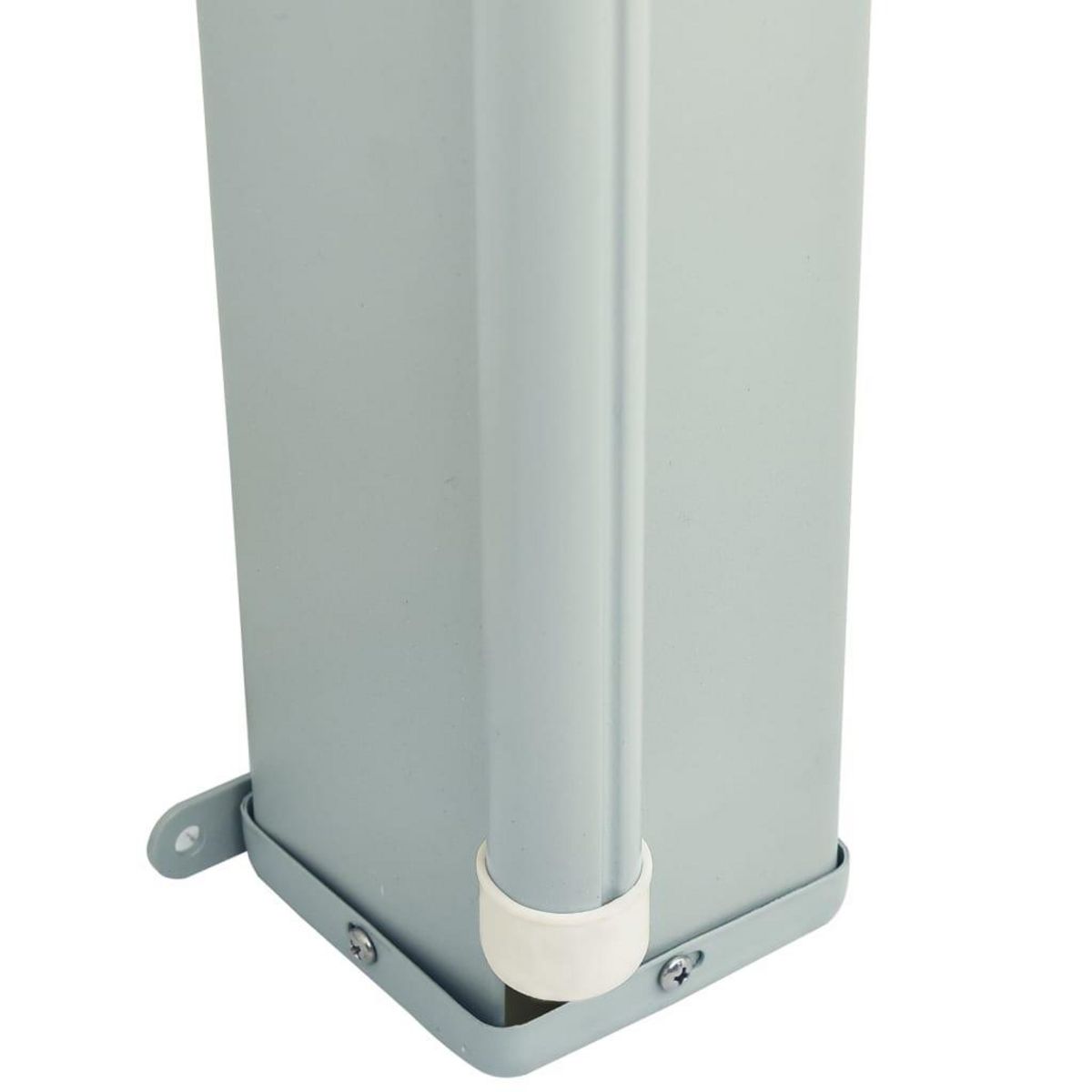 VIDAXL Auvent lateral retractable de patio 117x600 cm Marron