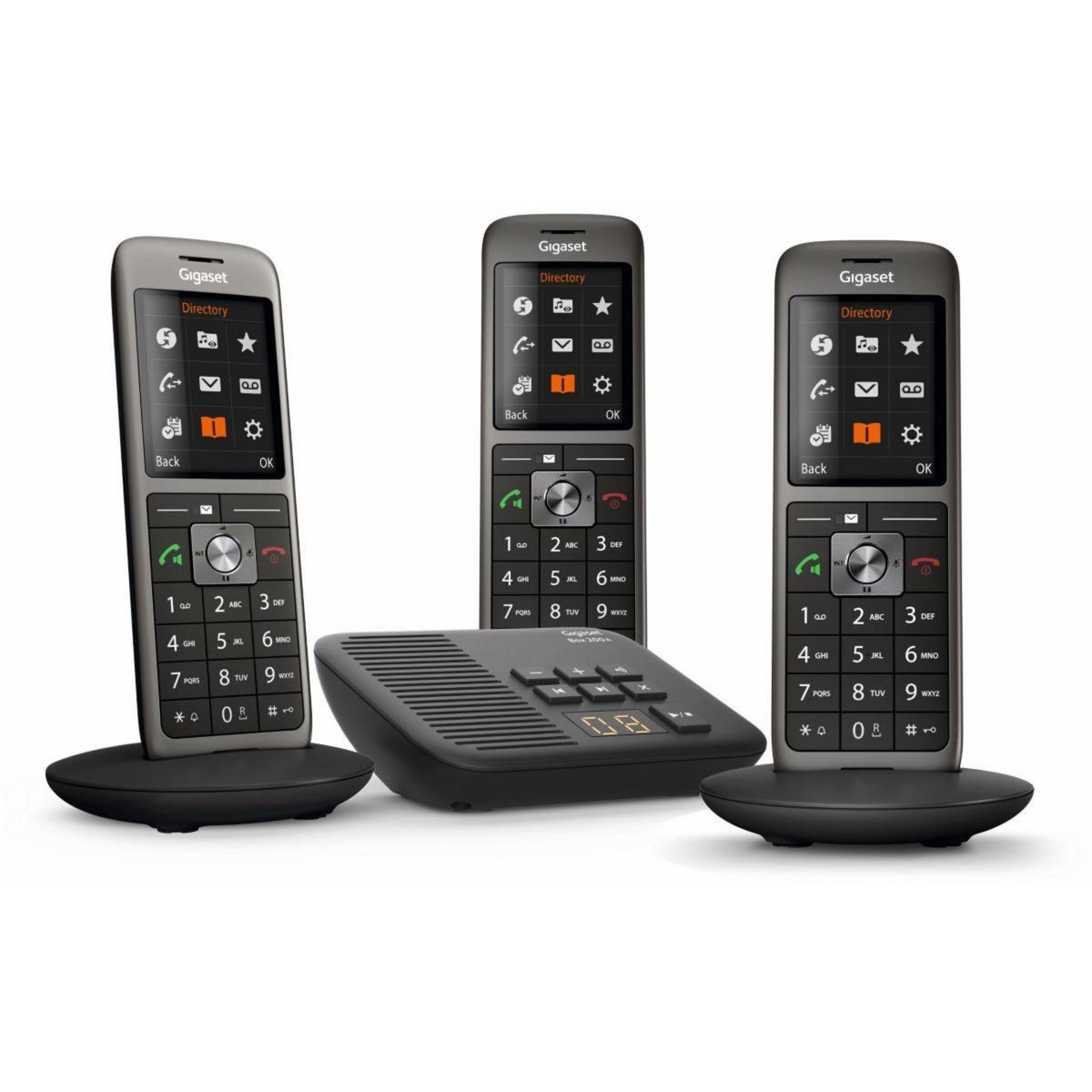 GIGASET Téléphone sans fil CL770A Trio Noir