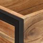Voir la diapositive 4 : VIDAXL Jardiniere 90x20x68 cm Bois massif d'acacia