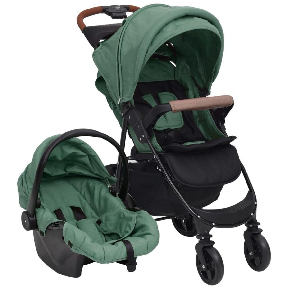 Bebe Confort Poussette 3 en 1 convertible nacelle + cosy - Hello 3 en 2 pas  cher 