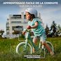 Voir la diapositive 3 : KINDERKRAFT Draisienne enfant design retro roues en mousse impermeable
