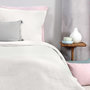 Voir la diapositive 2 : Home collection Parure housse de couette 100% gaze de coton