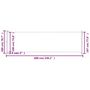 Voir la diapositive 6 : VIDAXL Auvent lateral retractable de patio 200x600 cm Noir