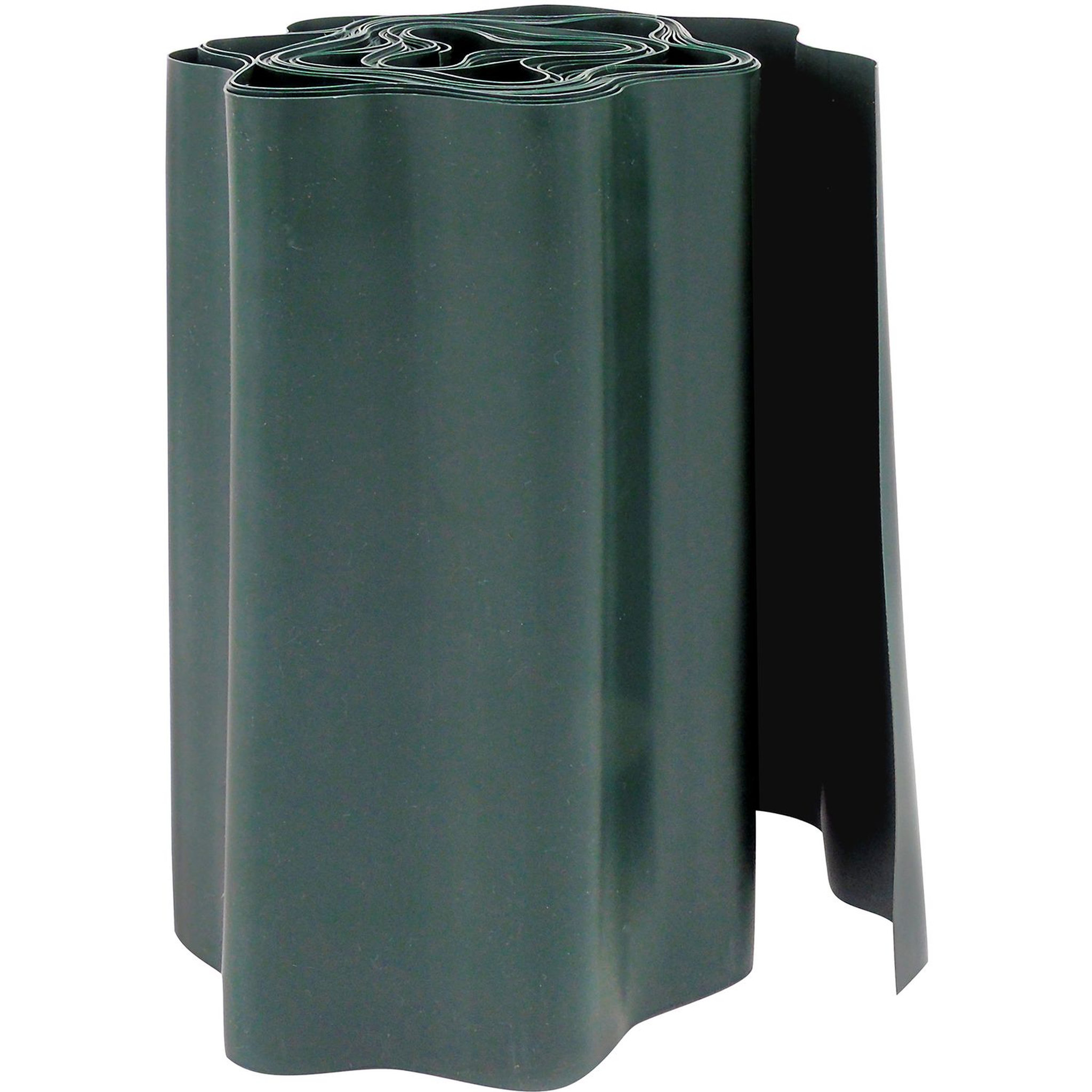 Voir la diapositive 4 : NATURE Bordure à gazon PVC vert - H25 cm x 9 mBordure à gazon PVC vert - H25 cm x 9 m