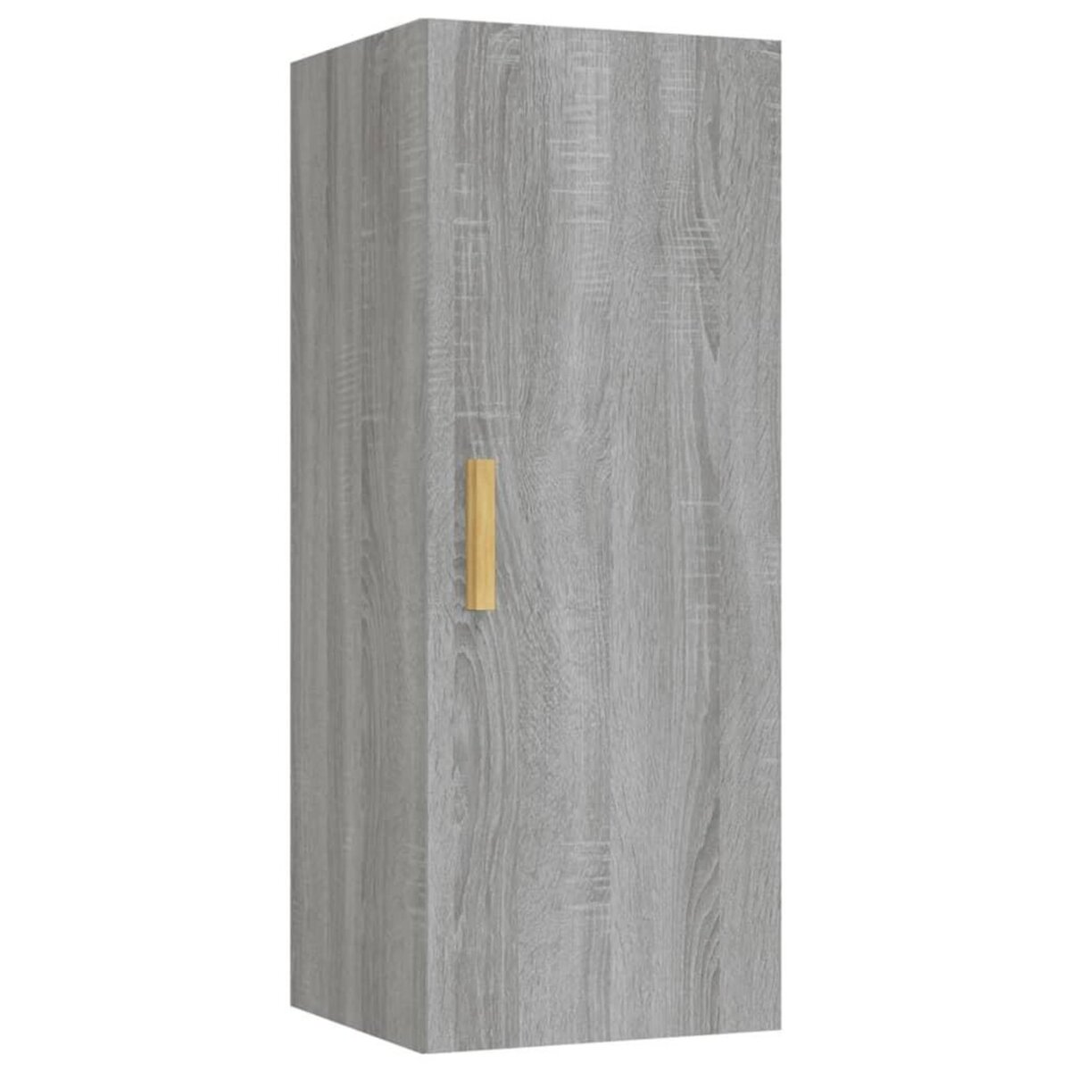 VIDAXL Armoire murale Sonoma gris 34,5x34x90 cm Bois d'ingenierie