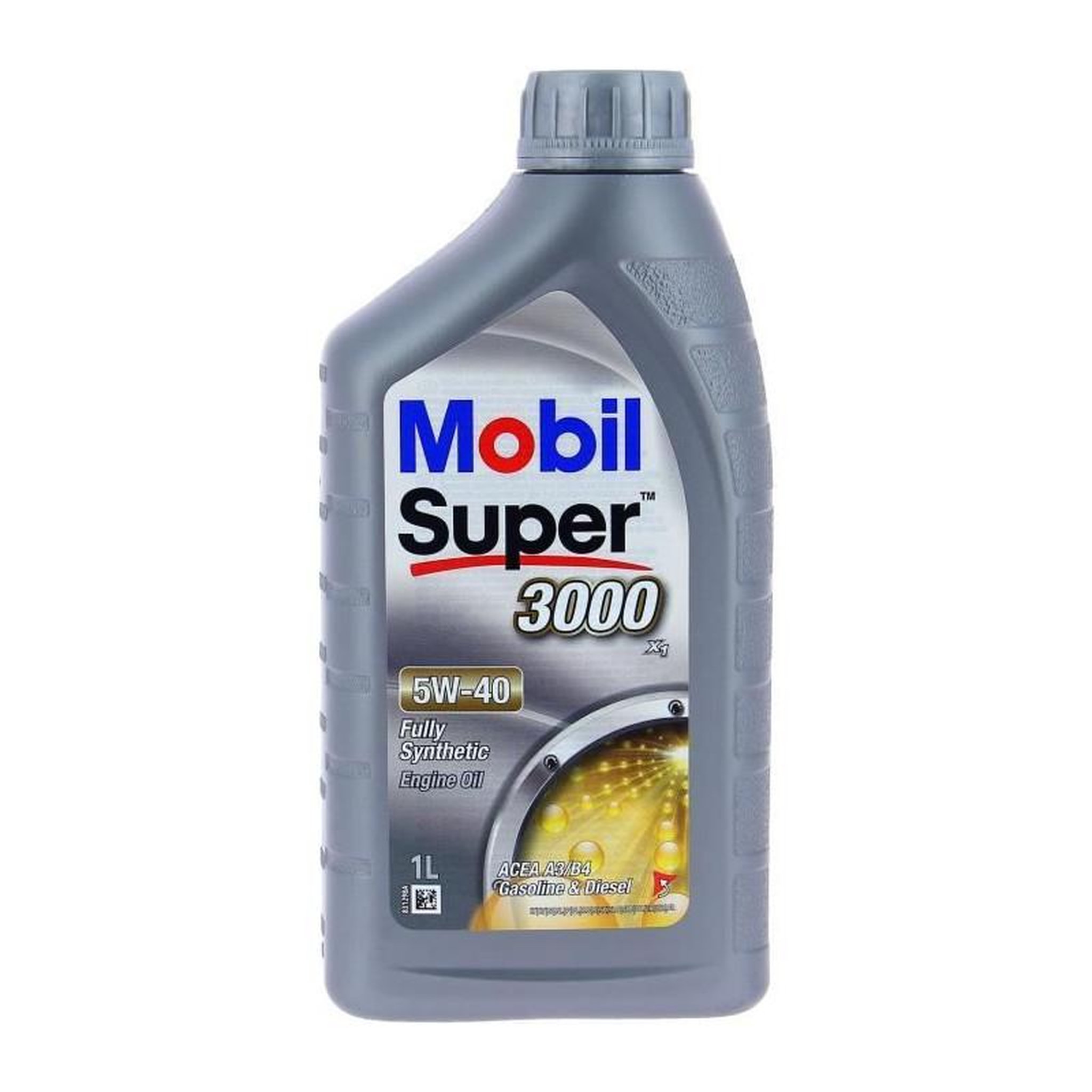 MOBIL Bidon huile de moteur - MOBIL - S3000 5W40 - 1 L - 4 saisons