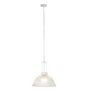 Voir la diapositive 2 : Paris Prix Lampe Suspension Ronde  Tevo  47cm Blanc