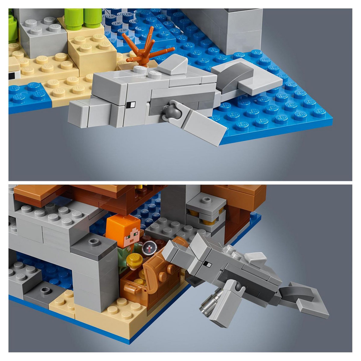 LEGO Minecraft 21152 - L'aventure du bateau pirate