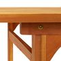 Voir la diapositive 5 : VIDAXL Table a dîner de jardin 180x90x75 cm Bois d'acacia solide