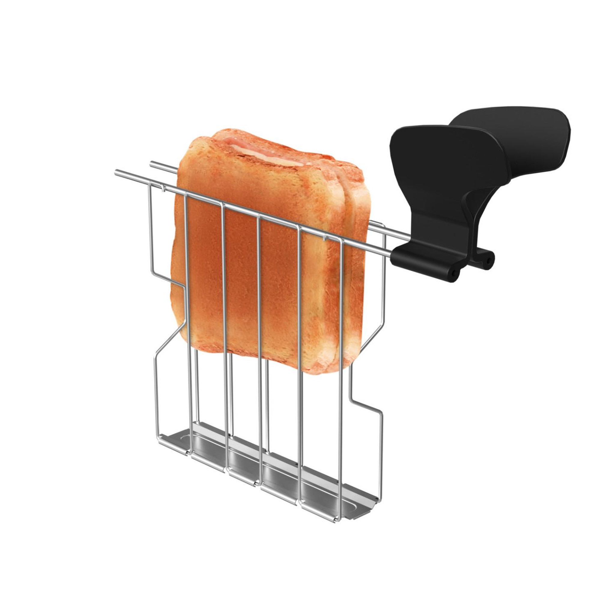 Voir la diapositive 3 : MOULINEX Grille-pain moulinex subito select en acier inoxydable