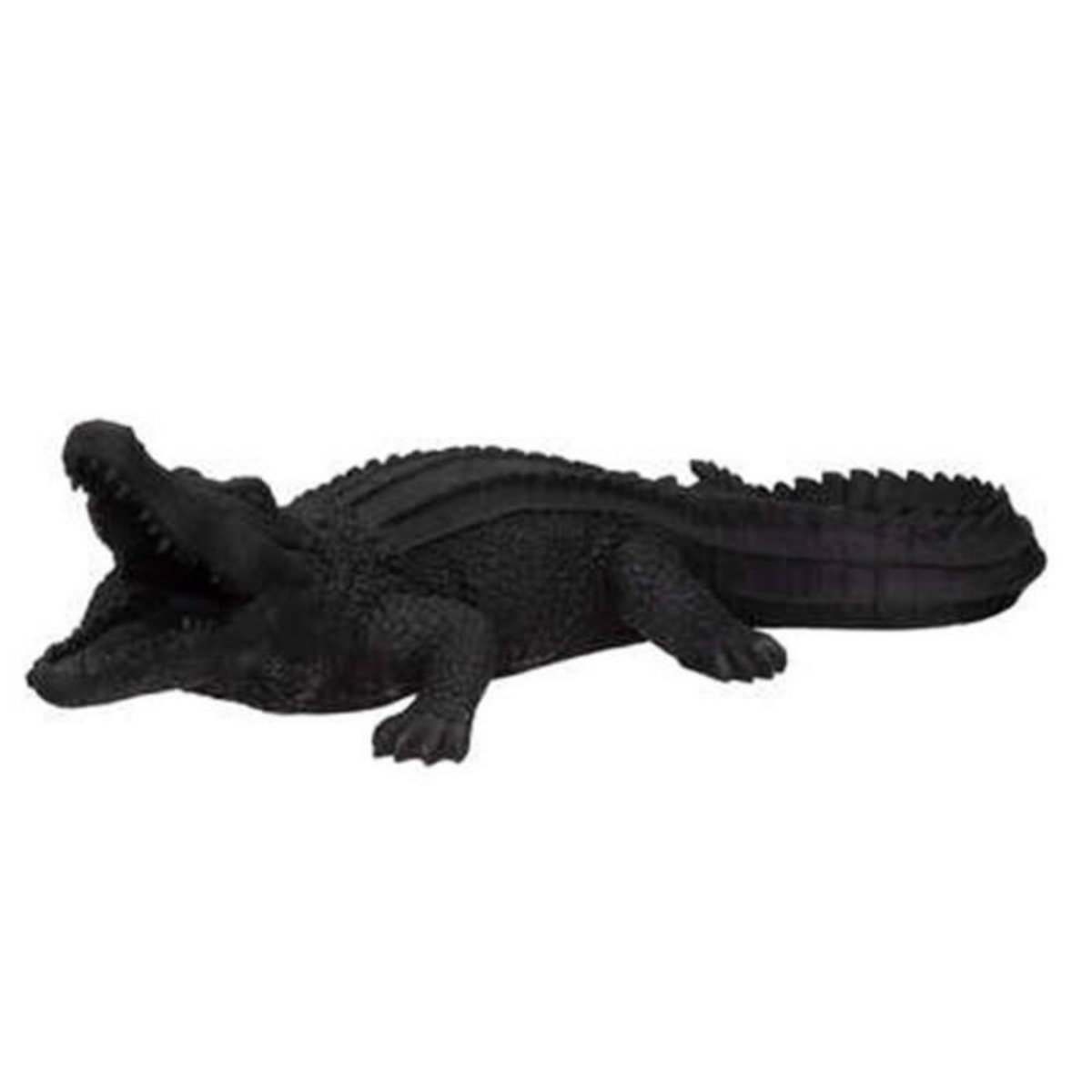 ATMOSPHERA Statuette Déco  Crocodile  100cm Noir