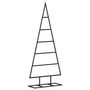 Voir la diapositive 5 : VIDAXL Arbre de Noël en metal pour decoration noir 90 cm