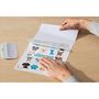Voir la diapositive 3 : CRICUT Accessoire set Waterproof A4 6 feuilles white
