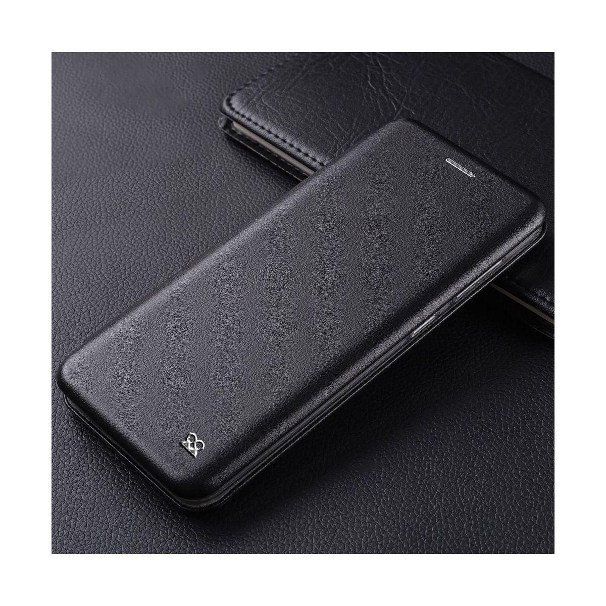 IBROZ Etui Xiaomi Redmi 9 Etui cuir noir