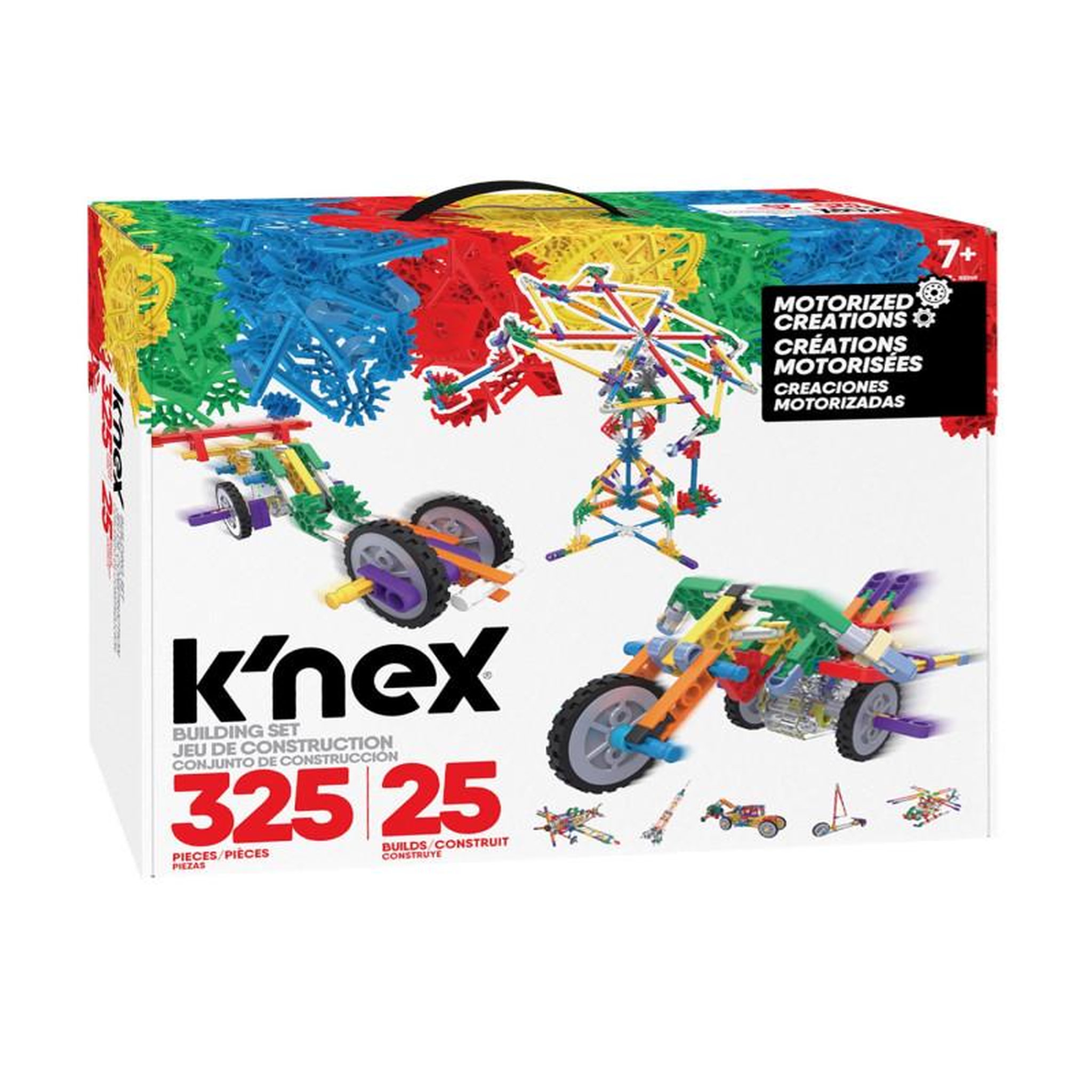 K'NEX K'Nex Building Set Motorized 25 Models, 325 pcs. 37672