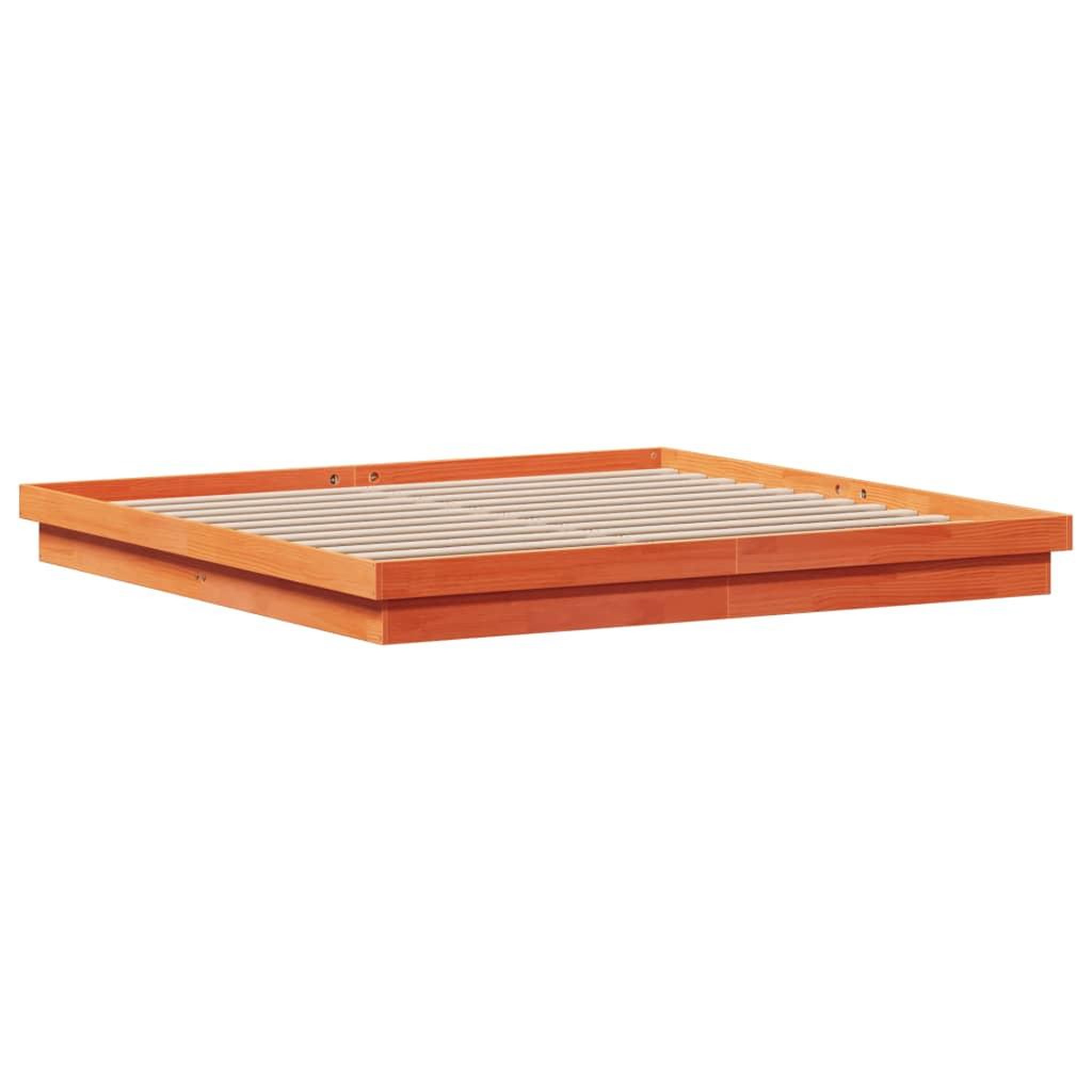Voir la diapositive 5 : VIDAXL Cadre de lit a LED sans matelas 180x200 cm bois massif