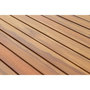 Voir la diapositive 5 : MARKET24 Table de jardin rectangulaire en bois d'Acacia - 6 personnes - l160 x P90 x H75 cm - NAREL