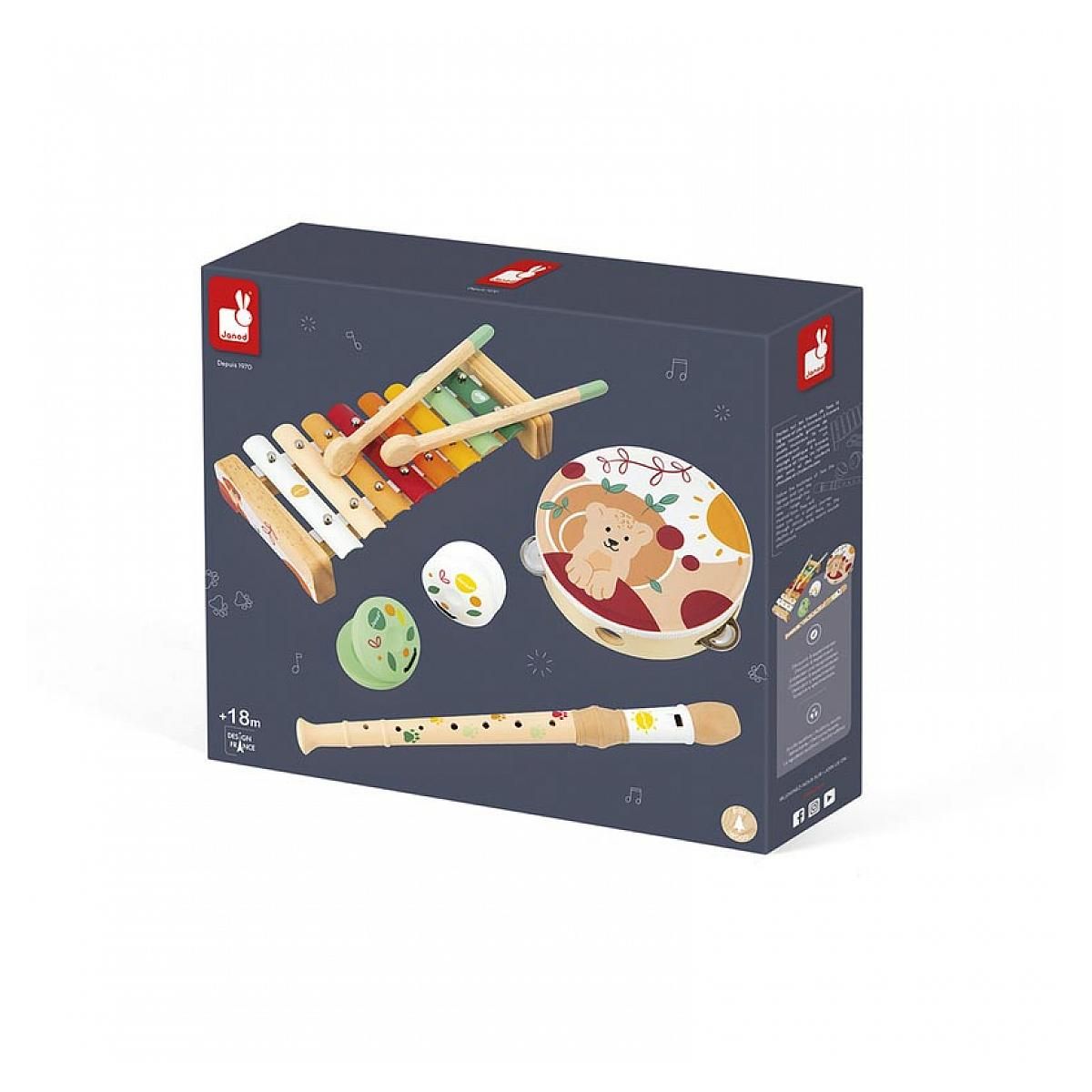 Juratoys-Janod Set d eveil musical Sunshine