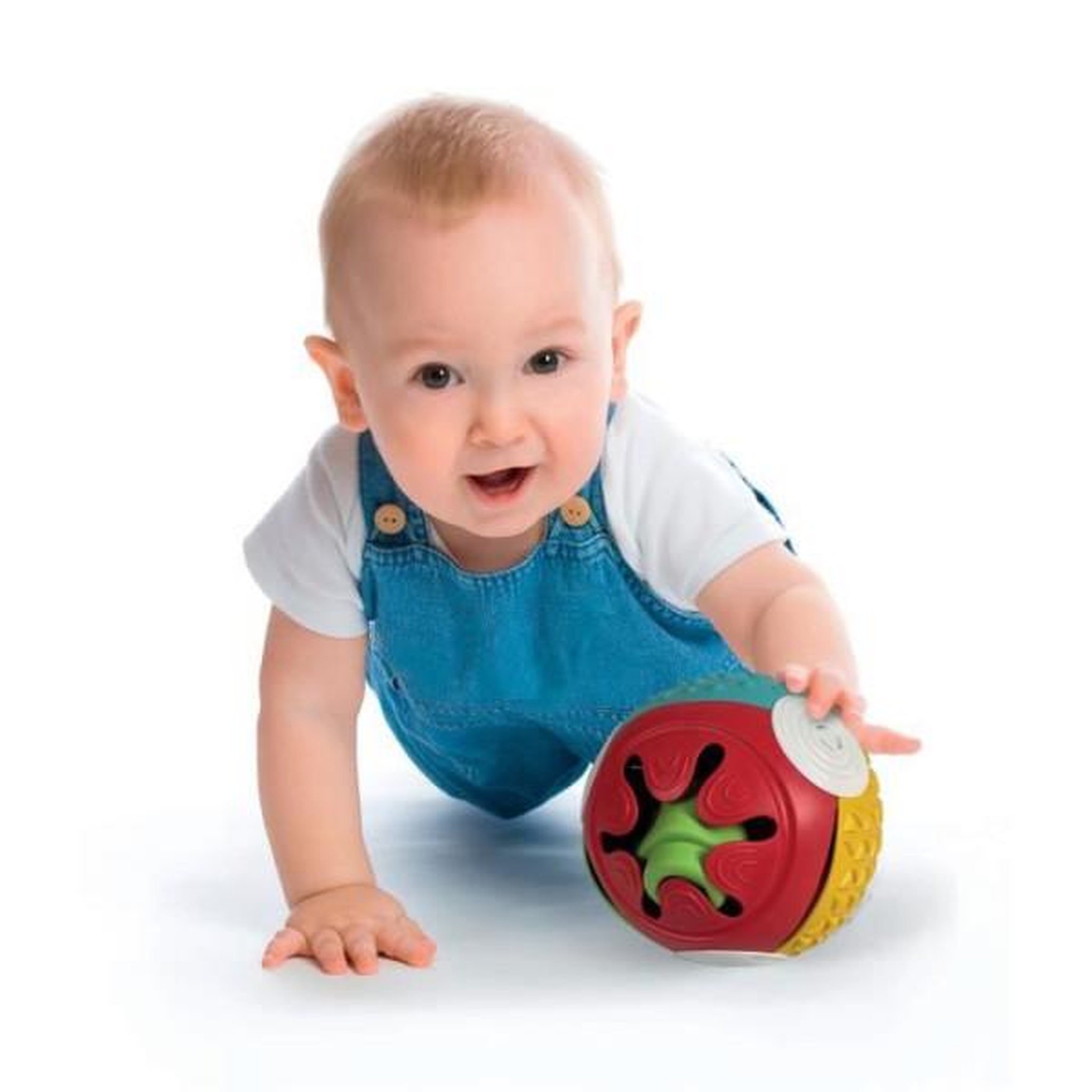 Voir la diapositive 3 : CLEMENTONI Balle sensorielle Clemmy - CLEMENTONI - Pour bébé - Différentes textures - Lavable en machine