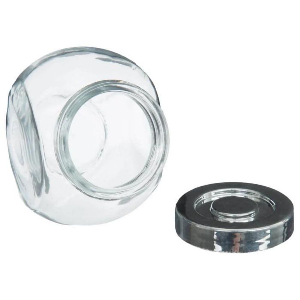 FIVE Lot de 4 Bocaux à Épices  Loupa  200ml Transparent