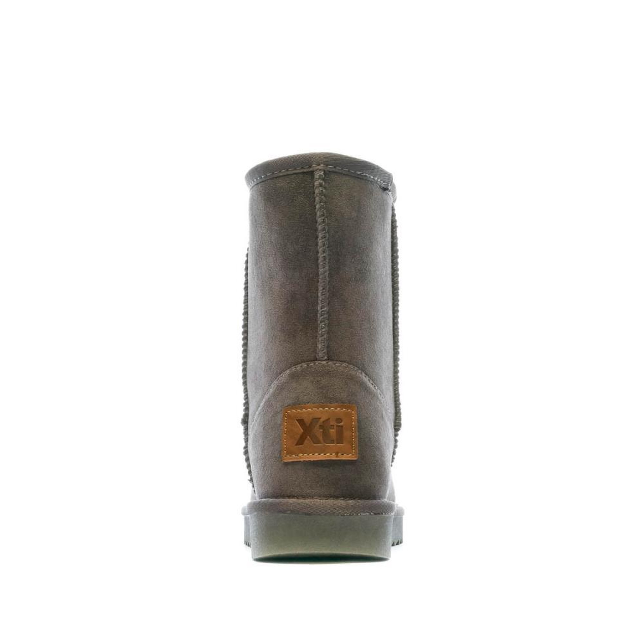 Voir la diapositive 3 : XTI Boots Grises Femme Xti Fourées