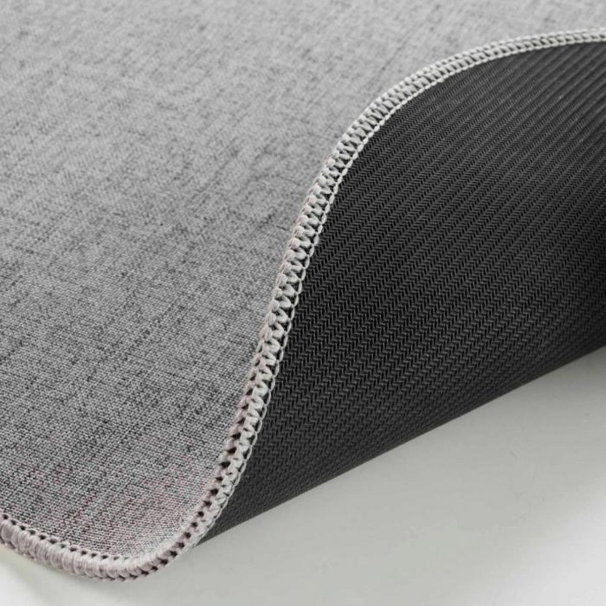 Paris Prix Set de Table Rond Tissé  Edward  38cm Gris