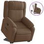 Voir la diapositive 2 : VIDAXL Fauteuil inclinable Marron Tissu